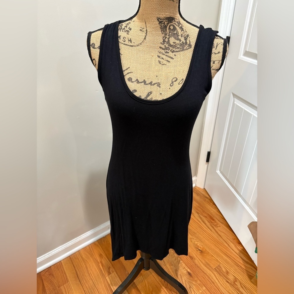▪️bar III Hi Lo Black Dress